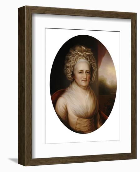 Martha Washington-Rembrandt Peale-Framed Giclee Print