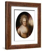 Martha Washington-Rembrandt Peale-Framed Giclee Print