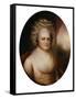 Martha Washington-Rembrandt Peale-Framed Stretched Canvas