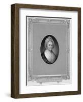 Martha Washington-James Barton Longacre-Framed Giclee Print