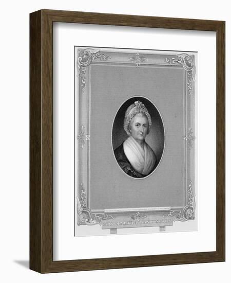 Martha Washington-James Barton Longacre-Framed Giclee Print