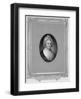 Martha Washington-James Barton Longacre-Framed Giclee Print