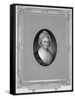 Martha Washington-James Barton Longacre-Framed Stretched Canvas