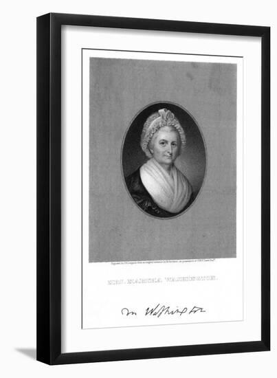 Martha Washington-null-Framed Art Print