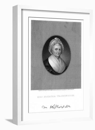 Martha Washington-null-Framed Art Print