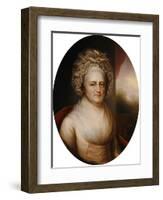 Martha Washington-Rembrandt Peale-Framed Giclee Print