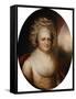 Martha Washington-Rembrandt Peale-Framed Stretched Canvas