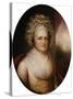 Martha Washington-Rembrandt Peale-Stretched Canvas