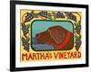 Marthas Vineyard Choc-Stephen Huneck-Framed Giclee Print