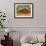 Marthas Vineyard Choc-Stephen Huneck-Framed Premium Giclee Print displayed on a wall