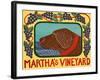 Marthas Vineyard Choc-Stephen Huneck-Framed Giclee Print