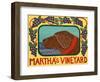 Marthas Vineyard Choc-Stephen Huneck-Framed Premium Giclee Print