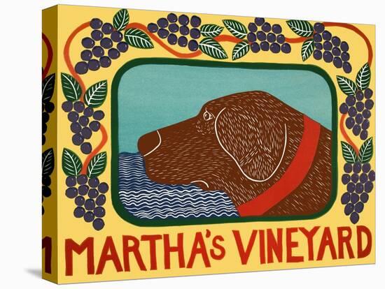 Marthas Vineyard Choc-Stephen Huneck-Stretched Canvas