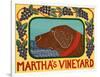 Marthas Vineyard Choc-Stephen Huneck-Framed Giclee Print