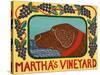 Marthas Vineyard Choc-Stephen Huneck-Stretched Canvas