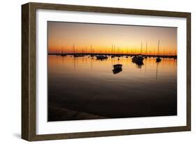 Marthas Vineyard Sunset II-Aledanda-Framed Photographic Print