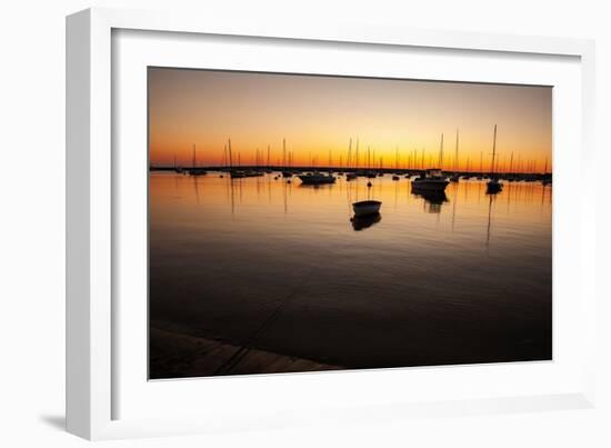 Marthas Vineyard Sunset II-Aledanda-Framed Photographic Print