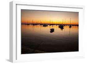 Marthas Vineyard Sunset II-Aledanda-Framed Photographic Print