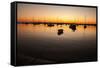 Marthas Vineyard Sunset II-Aledanda-Framed Stretched Canvas