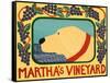 Marthas Vineyard Yellow-Stephen Huneck-Framed Stretched Canvas