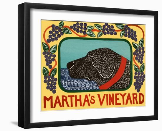 Marthas Vineyard-Stephen Huneck-Framed Giclee Print