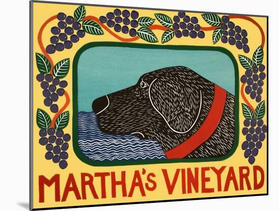 Marthas Vineyard-Stephen Huneck-Mounted Giclee Print