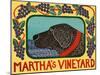 Marthas Vineyard-Stephen Huneck-Mounted Giclee Print