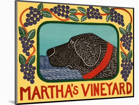 Marthas Vineyard-Stephen Huneck-Mounted Giclee Print