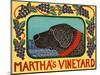 Marthas Vineyard-Stephen Huneck-Mounted Giclee Print