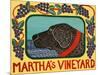 Marthas Vineyard-Stephen Huneck-Mounted Giclee Print