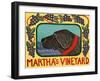 Marthas Vineyard-Stephen Huneck-Framed Premium Giclee Print