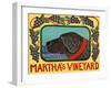 Marthas Vineyard-Stephen Huneck-Framed Premium Giclee Print