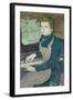 Marthe at the Piano Or, Minuet of Princess Maleine, 1891-Maurice Denis-Framed Giclee Print