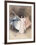 Marthe Chenal chantant la Marseillaise-Georges-Bertin Scott-Framed Giclee Print