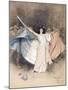 Marthe Chenal chantant la Marseillaise-Georges-Bertin Scott-Mounted Giclee Print