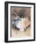 Marthe Chenal chantant la Marseillaise-Georges-Bertin Scott-Framed Giclee Print