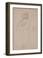 Marthe Givaudan-Berthe Morisot-Framed Giclee Print