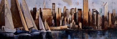 Brooklyn and Manhattan Bridges-Marti Bofarull-Art Print