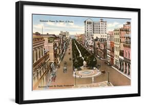 Marti or Prado Promenade, Havana, Cuba-null-Framed Art Print