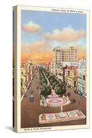 Marti or Prado Promenade, Havana, Cuba-null-Stretched Canvas