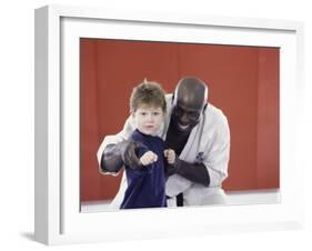 Martial Arts Instruction-null-Framed Photographic Print