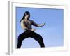 Martial Arts Posture-null-Framed Photographic Print