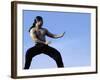 Martial Arts Posture-null-Framed Photographic Print