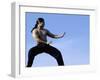 Martial Arts Posture-null-Framed Photographic Print