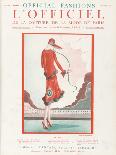 L'Officiel, September 1924 - Faut Dire Oui-Martial et Armand-Framed Art Print