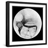 Martian Double 'Canals' 'Phison' and 'Euphrates' as Observed on 18 November 1894-null-Framed Giclee Print