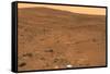 Martian Landscape, Spirit Rover Image-Jpl-caltech-Framed Stretched Canvas