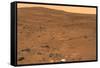 Martian Landscape, Spirit Rover Image-Jpl-caltech-Framed Stretched Canvas