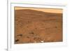 Martian Landscape, Spirit Rover Image-Jpl-caltech-Framed Photographic Print