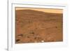 Martian Landscape, Spirit Rover Image-Jpl-caltech-Framed Photographic Print